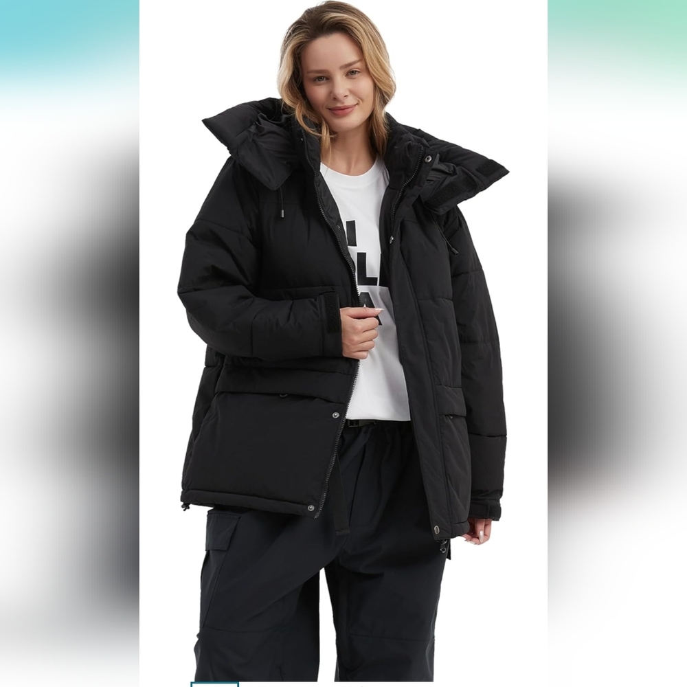 NWT NOMADIKA Unisex Oversized Waterproof Ski, Winter, Snowboarding Ect. Jacket